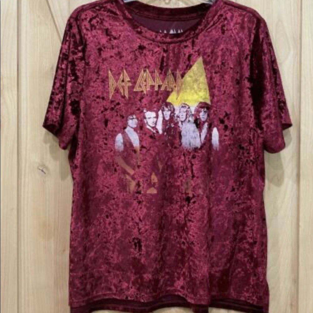 Def Leppard Band Tee 2XL